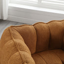 Soft Chenille Bean Bag Chair With High Resilient Foam