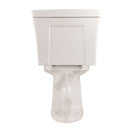 Gloss 2 Piece Toilet With 1.28 Gpf Tornado Flush, Rimless Bowl, Soft Closing Seat - Gloss White