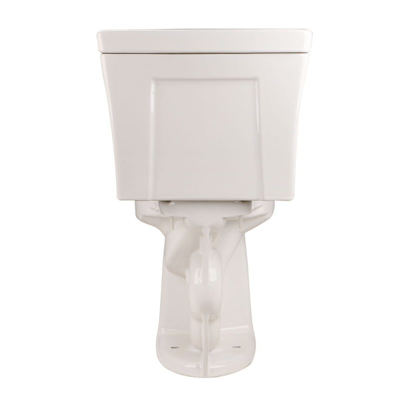 Gloss 2 Piece Toilet With 1.28 Gpf Tornado Flush, Rimless Bowl, Soft Closing Seat - Gloss White