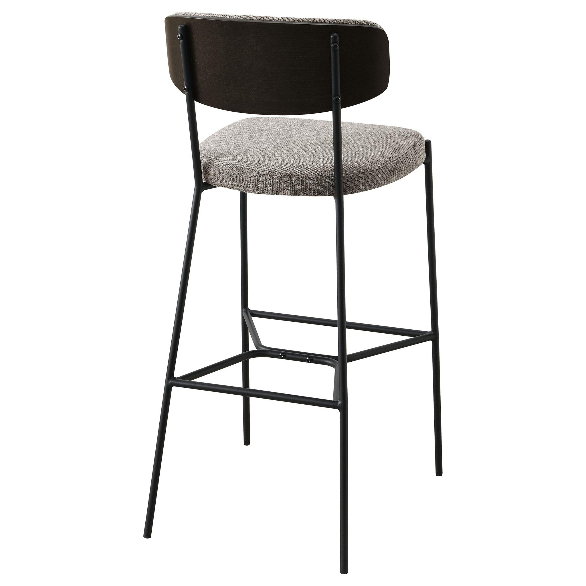 Elison Pub Height Bar Stool Light Brown (Set of 2) - Atlantic Fine Furniture Melbourne FL