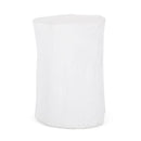 Outdoor, Lightweight Concrete Side Table - Antique White