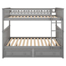 Bunk Bed With Drawers, Convertible Design