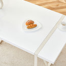 Industrial Rectangular Dining Table For 4 - 6 People