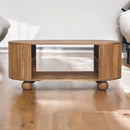 Soba - Ball Open Coffee Table - Oak