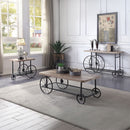 Francie - Sofa Table - Oak & Antique Gray