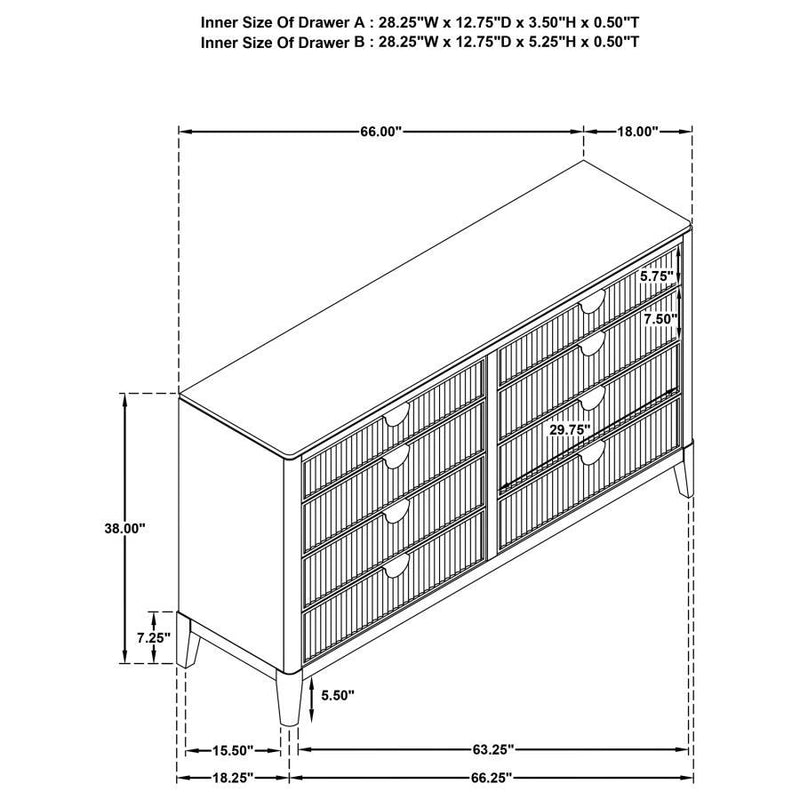 Brookmead - 8-Drawer Dresser