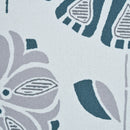 Luxury Storage Ottoman With Floral Patterned Fabric, Soft-Close Hinges, Multi Functional