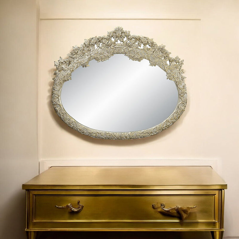 Sorina - Mirror - Antique Gold Finish - 57" - Atlantic Fine Furniture Inc