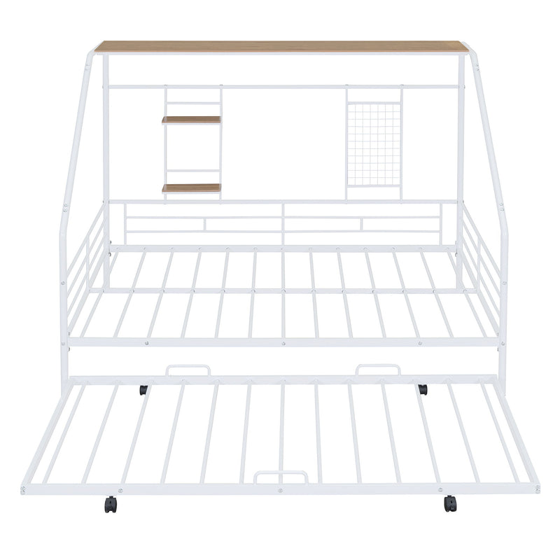 Playhouse Design Bed With Trundle