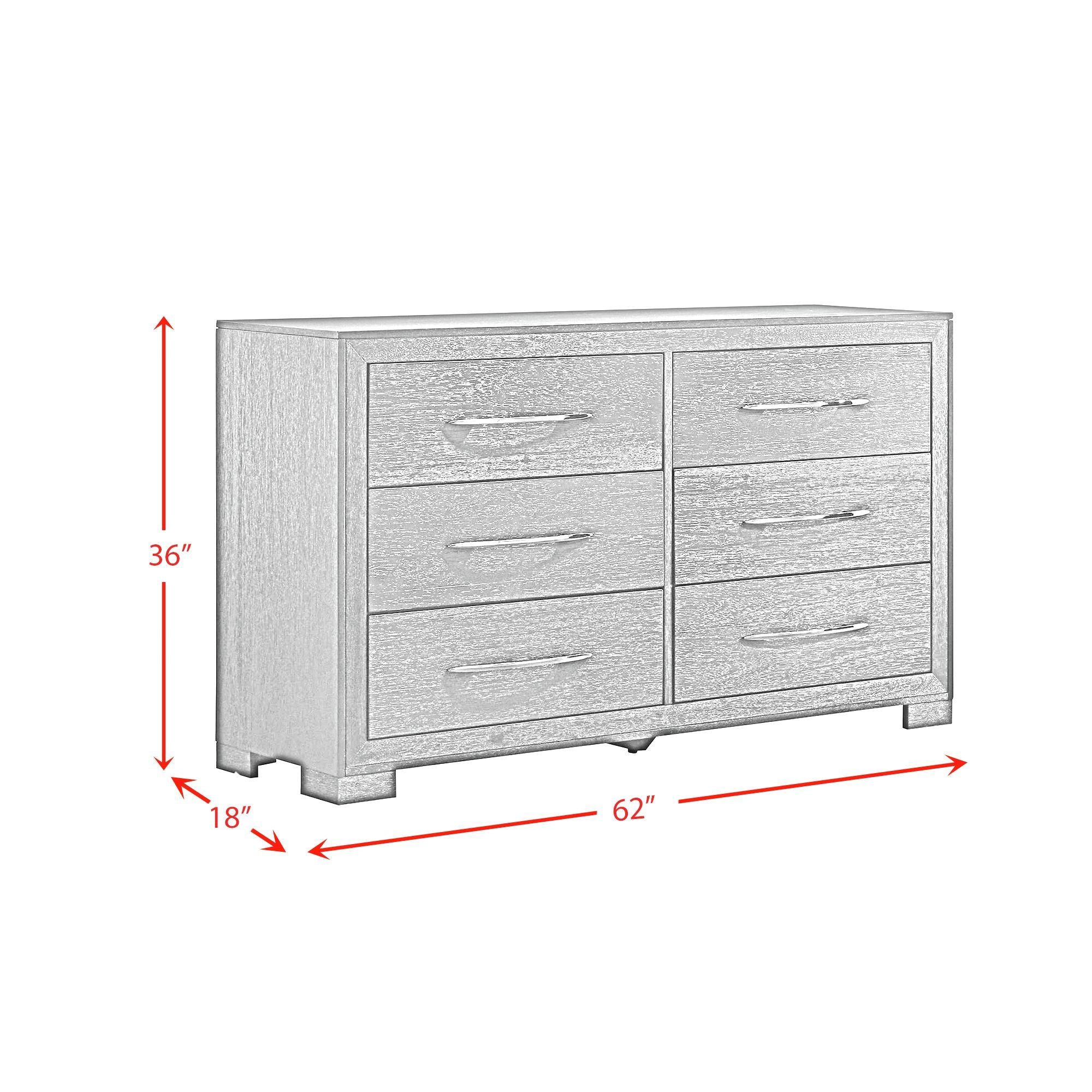 Allan - 6-Drawer Dresser