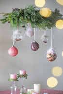 Christmas Ball Glass Decorative Hanging Ball Christmas Tree Ornaments For Holiday Party Decorations