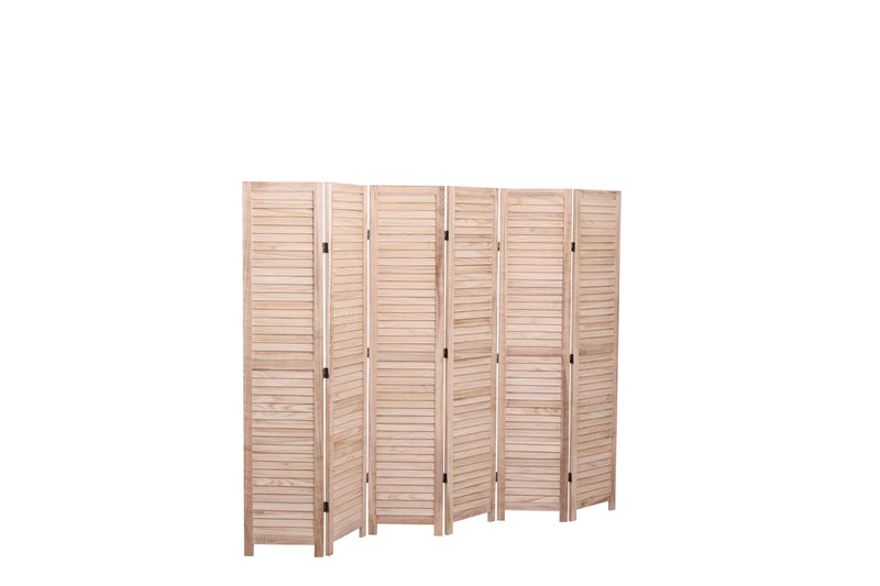 Panel Wooden Folding Room Divider