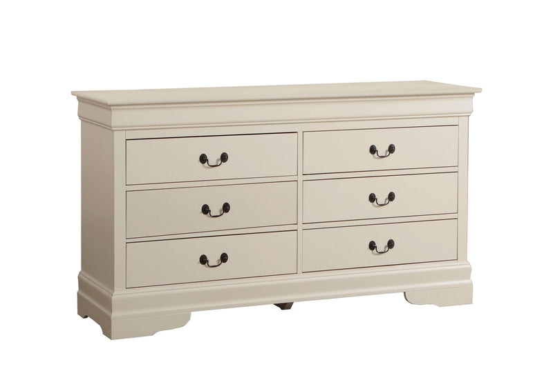 Louis Phillipe - 6-Drawer Dresser