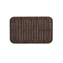 4 Piece Outdoor Patio Furniture Set, Metal Chairs With Woven Rope U Shaped Backrest