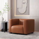 Vortexia - Club Chair With Tuxedo Design