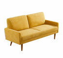 Sofa, European Style With Sleek Design, Modern & Vintage Flair, Upholstered 3 Seater Couch