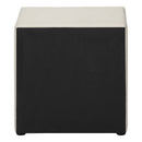 Nightstand, Storage Drawer Versatile Use, Upholstered, Transitional