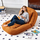 Contemporary Folding Sofa Chair With 5 Adjustable Positions For Gaming, Meditation, And Relaxation