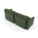 Elegant Sofa With Ergonomic Design And Lumbar Pillows