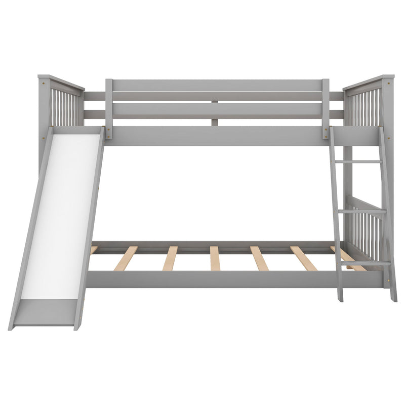 Bunk Bed & Convertible Slide And Ladder