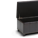 Amelia - Transitional Storage Ottoman Bench