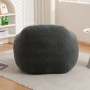 Giant Bean Bag Chair, Spacious Memory Foam With Armrests
