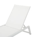 Myers - Chaise Lounge - White