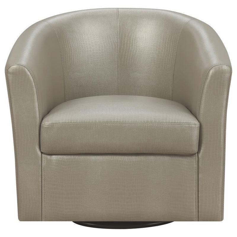 Turner - Upholstery Sloped Arm Accent Swivel Chair