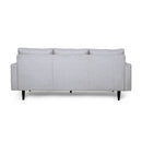 Jenny - Contemporary Tufted Fabric 3 Seater Sofa