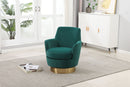Teddy Swivel Barrel Chair, Swivel Accent Chairs Armchair For Living Room