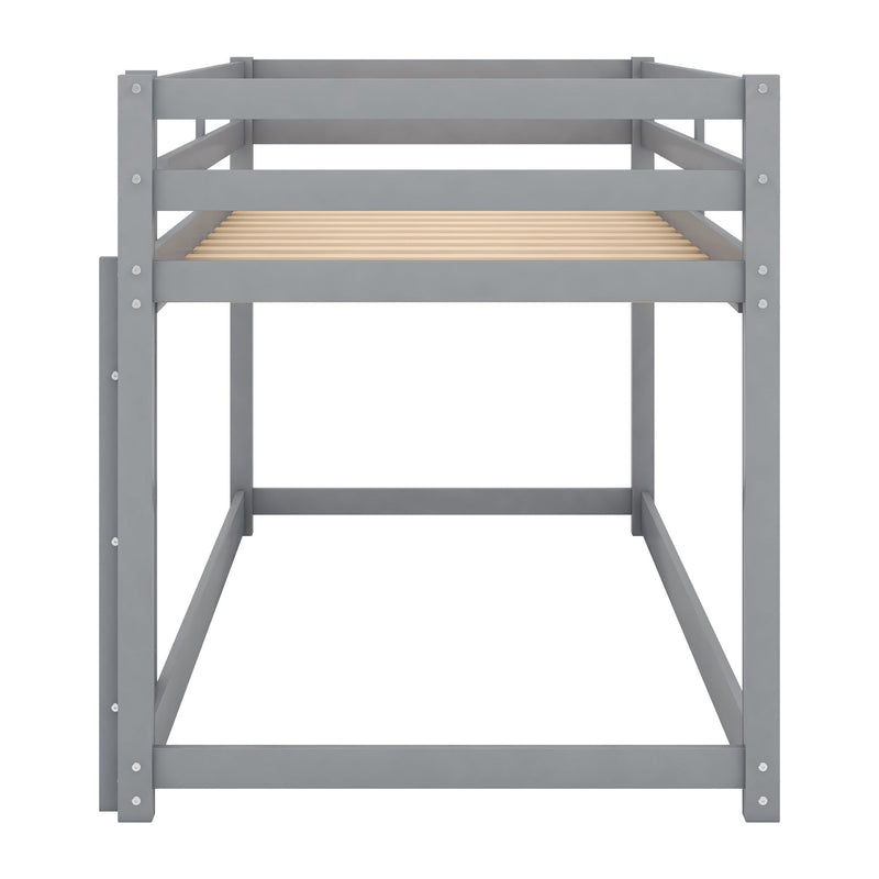 Floor Bunk Bed With Ladder
