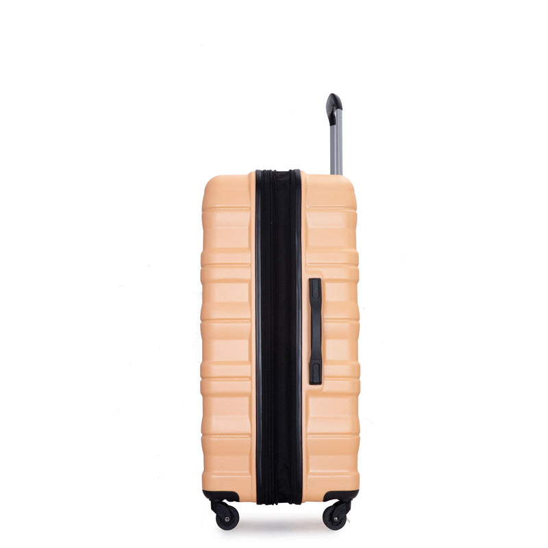 Expandable 3 Piece Luggage Sets Lightweight & Durable Suitcase, Spinner Wheels, Tsa Lock