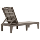 2 Piece Outdoor Chaise Lounges With Adjustable Backrest