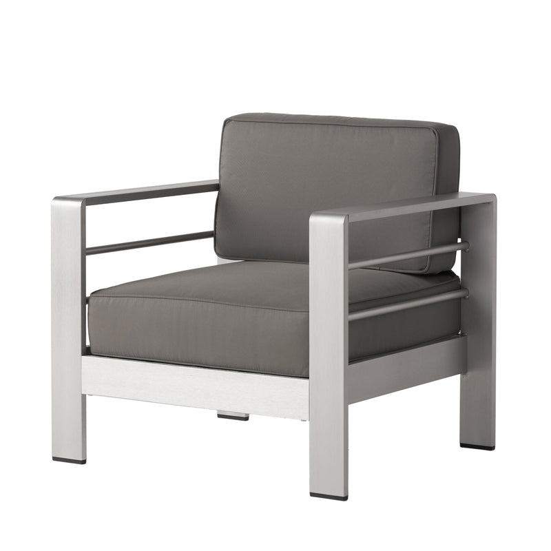 Cape Coral - 4 Pieces Outdoor Patio Chat Set