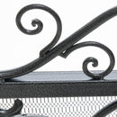 Darcie - Wrought Fireplace Screen, Ornate Design