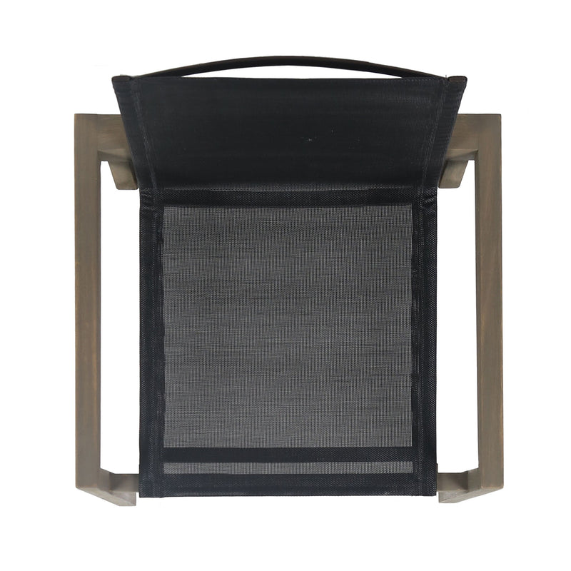 Belfast - Dining Chair With Acacia Wood Frame And Mesh Seating (Set of 2)