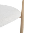 Upholstered Barstools With Back For Kitchen (Set of 2)