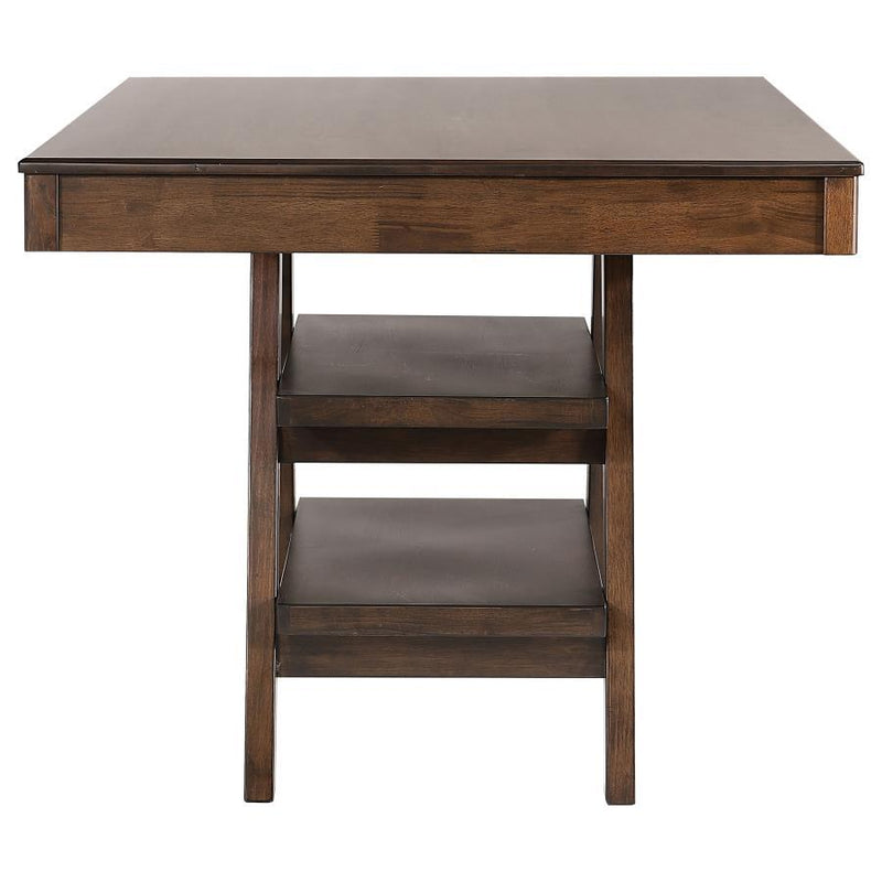 Dewey - Rectangular Counter Height Dining Table - Walnut