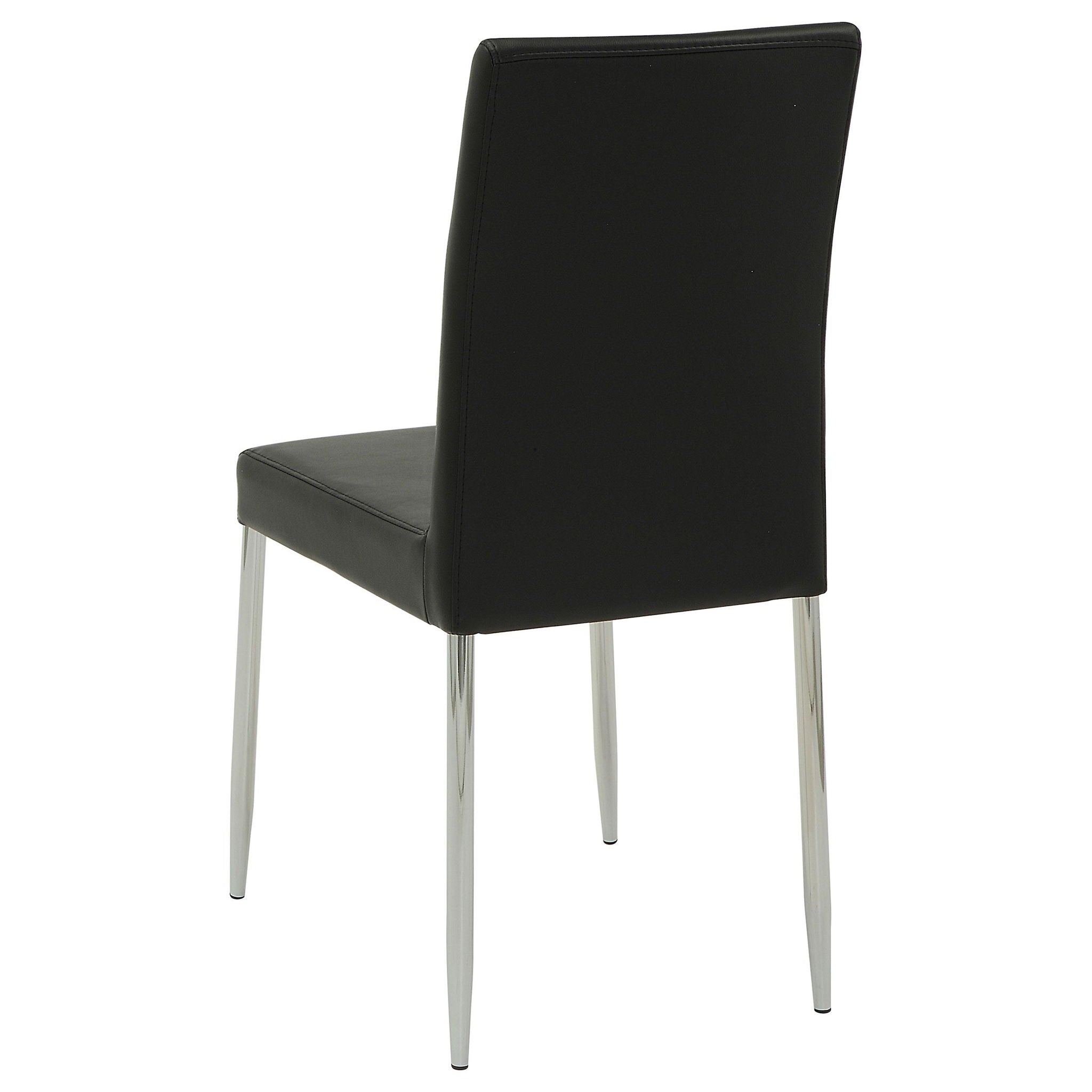 Maston Upholstered Dining Side Chair Black (Set of 4) - Atlantic Fine Furniture Melbourne FL