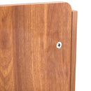The Modern Minimalist Shoe Cabinet, Suitable For A Variety Of Styles Including Nordic, Japanese, And Industrial - Walnut