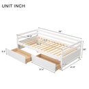 Daybed with two Storage Drawers ,White(Old SKU:W50450915)