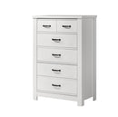 Cassini - 5 Drawer Chest - White