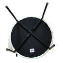 Mid-Century Modern Dining Chair With Curved Backrest