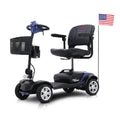Max Sport - 4 Wheels Outdoor Compact Mobility Scooter With 2 Pieces X 12Ah Lead Acid Battery