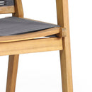 Outdoor Dining Chair (Set of 2) - Dark Gray