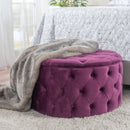 Modern Glam Ottoman Velvet