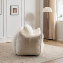 Giant Bean Bag Couch, Ultra Soft Fluffy Loveseat For Living Room