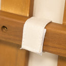 Outdoor 7 Piece Dining Set With Rope Woven Armchairs