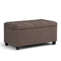 Sienna - Upholstered Storage Ottoman Bench