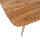 Mid Century Coffee Table With Mindi Veneer - Natural